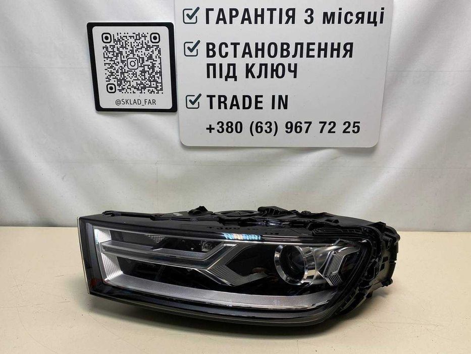 Фара фари Audi Q7 4m Bi-xenon USA 4M бі ксенон Ауди ку7 США trade in