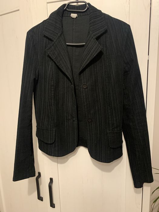 Garnitur czarny sztruks rozmiar M