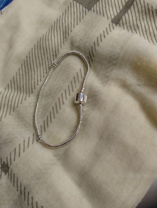 Bransoletka wężykowa modułowa 20cm na charmsy Pandora Apart Yes