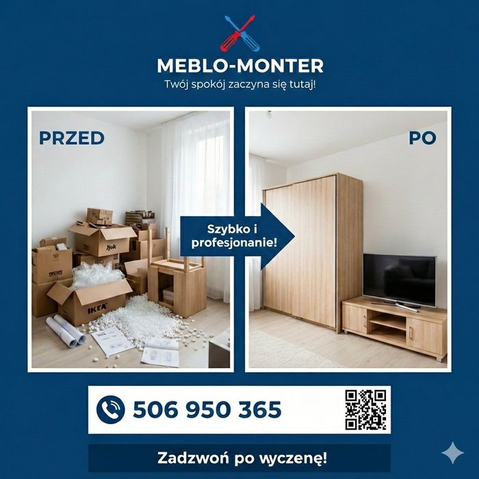 MEBLO-MONTER: Profesjonalny Montaż Mebli