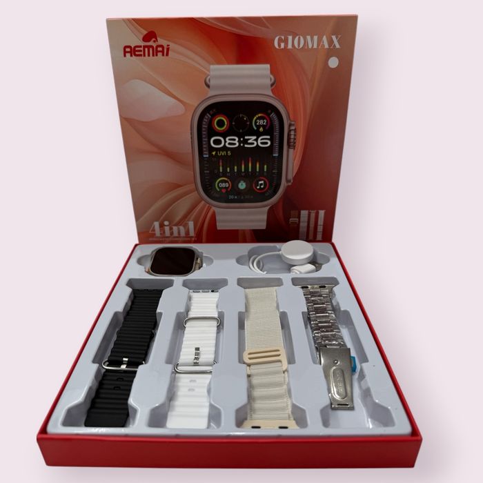 Smartwatch AEMAI G10MAX - 4 em 1
