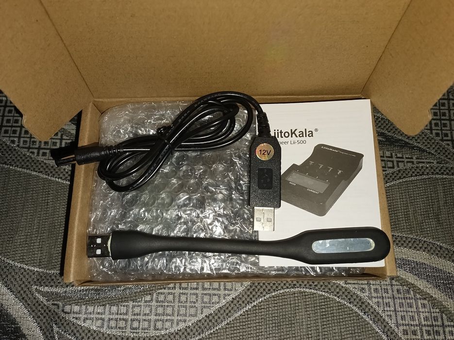 Оригінал Liitokala Lii-500 Зарядний пристрій + LED USB