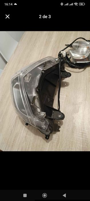 Farol frontal Yamaha nmax 2021