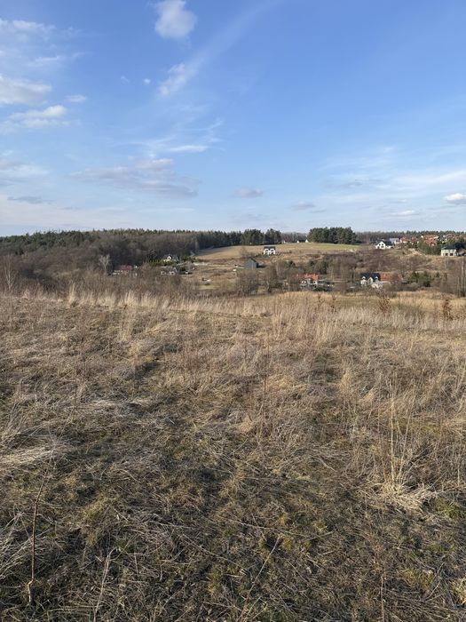 Działka budowlana w Lniskach.Piękna widokowa.