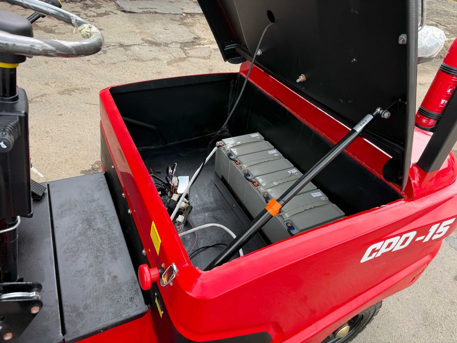 Новий електричний вилковий навантажувач CAPTOK CPD15, 1.5т, 60V/375Ah, зарядка від 220V, 2026 рік