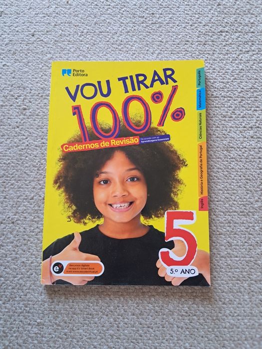 Cadernos de revisão 'Vou tirar 100%" - 5⁰ ano