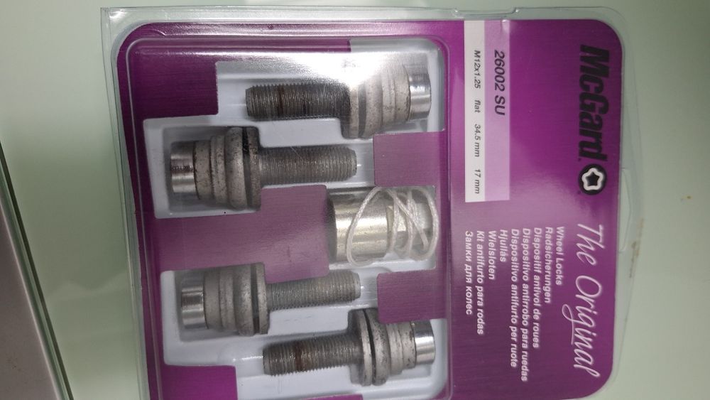 Pernes, Porcas de segurança anti-furto para Peugeot 2008