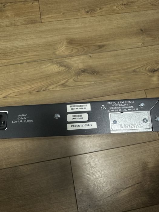 Poe Свитч Комутатор Cisco Catalyst WS-C3750-24