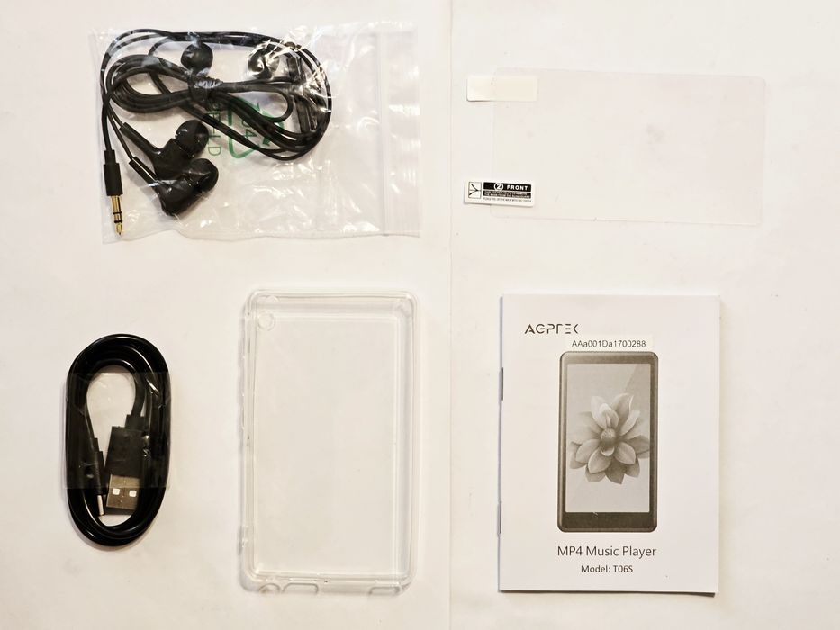 МР4 музикальний плеєр AGPTEK T06S 16гГб