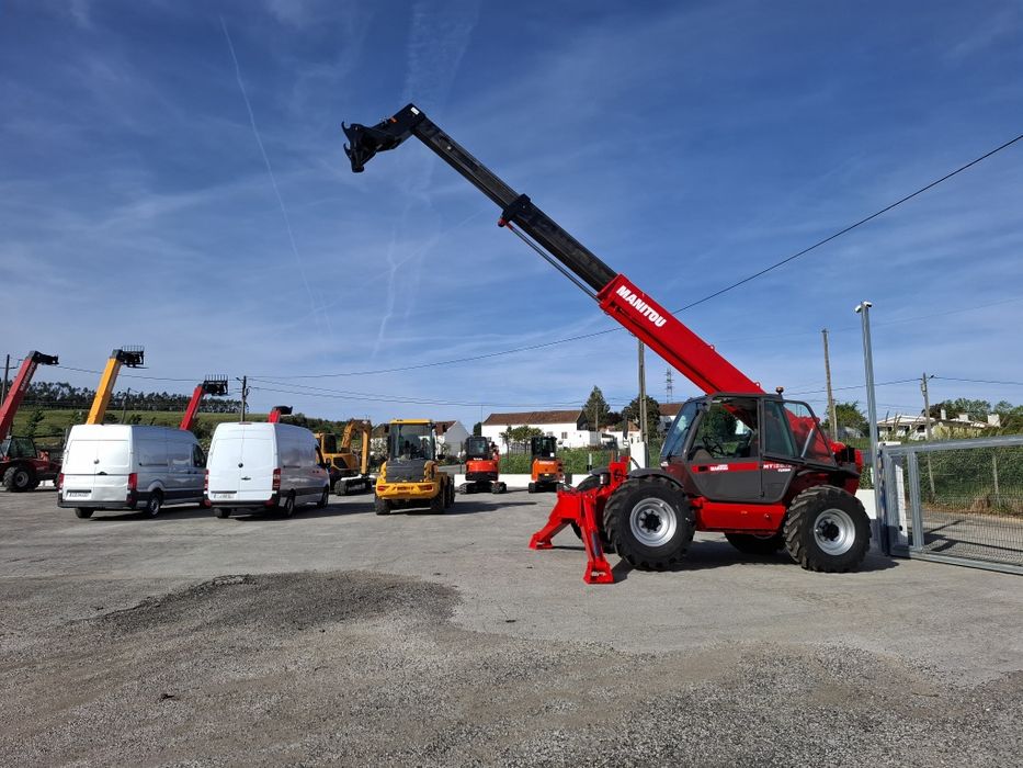 Manitou telescópico 1337 com matrícula