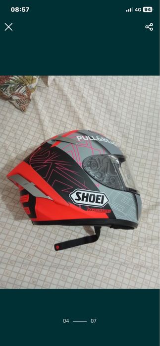 Capacete marca shoei novinho em folha apenas 1 mes de uso!!