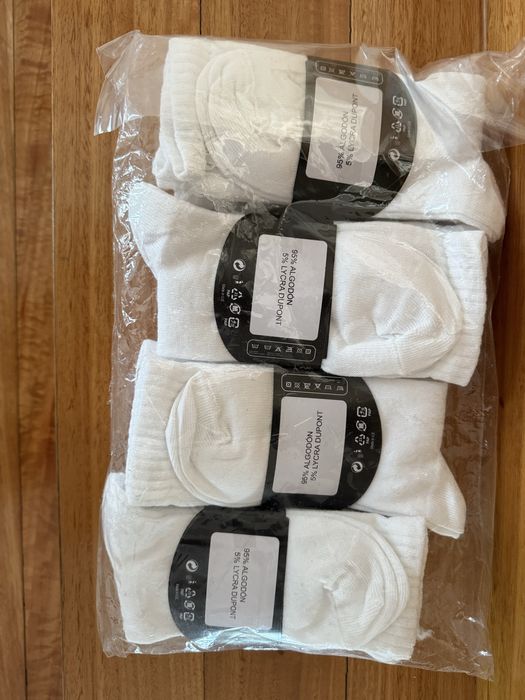 Meias peks 12 pares 35 ao 45 brancas ou pretas