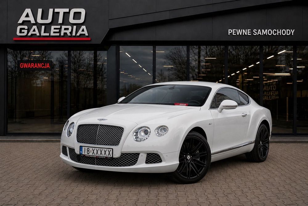 Bentley Continental GT Speed 6.0i 635ps Pneumatyka Dociągi Radar ACC Kamera Skóra Masaż =MAX=