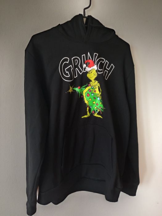 czarna bluza grinch kik