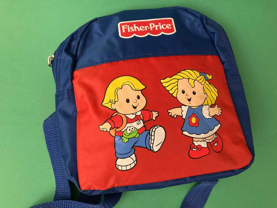 Mochila Little People da Fisher Price Anos 80 / 90 Nova