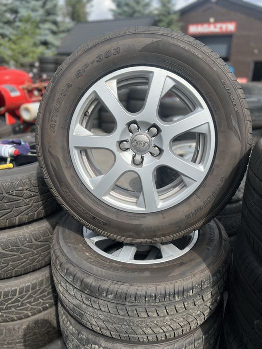 *Komplet alufelg 5x112 17” oryginalnych audi