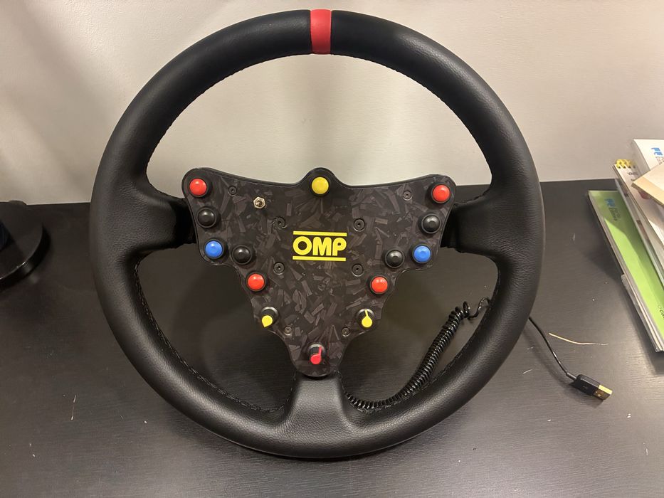 Volante simracing OMP USB fanatec simagic moza rally