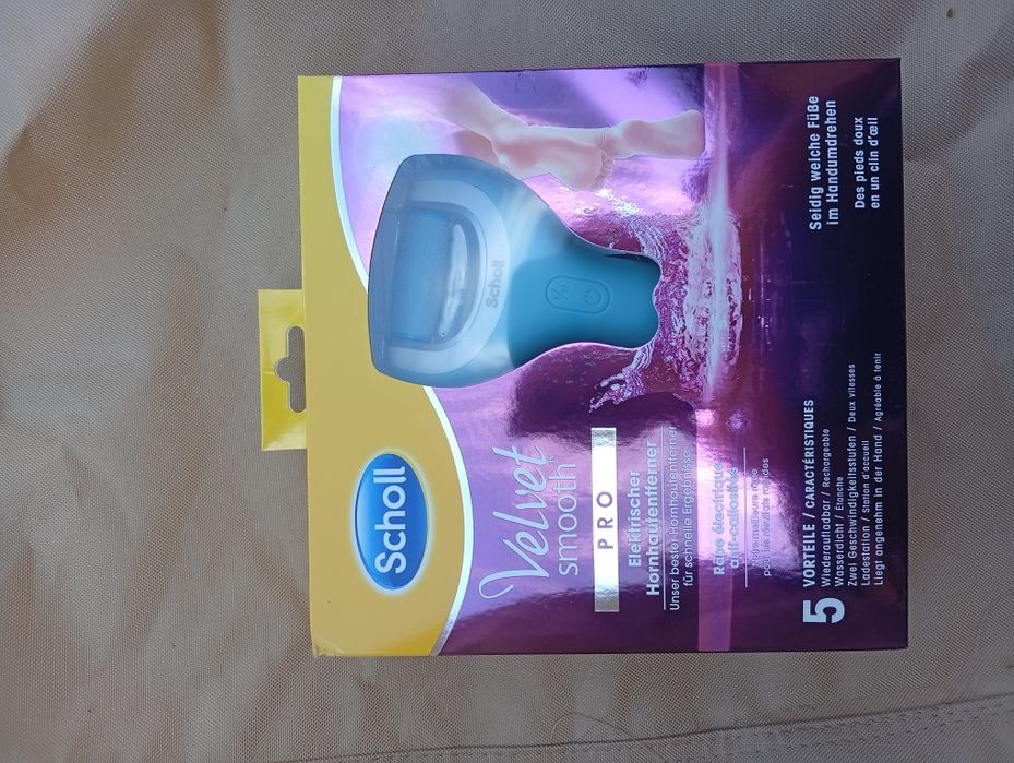 Scholl, Velvet elektryczny pilnik do stóp