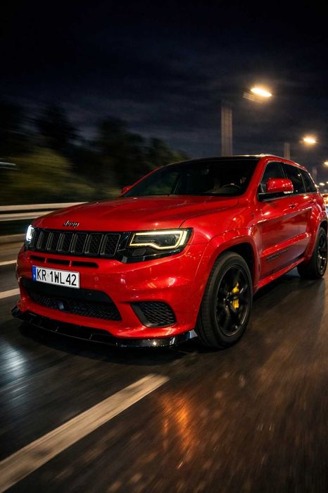 ‼️ Jeep Cherokee SRT TrackHawk‼️717KM FVAT23%! PL Salon! ASO‼️Zamiana!