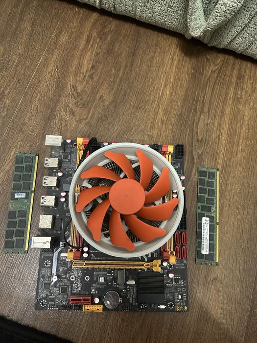 Продам комплект xeon 2670 v2 + 32озу