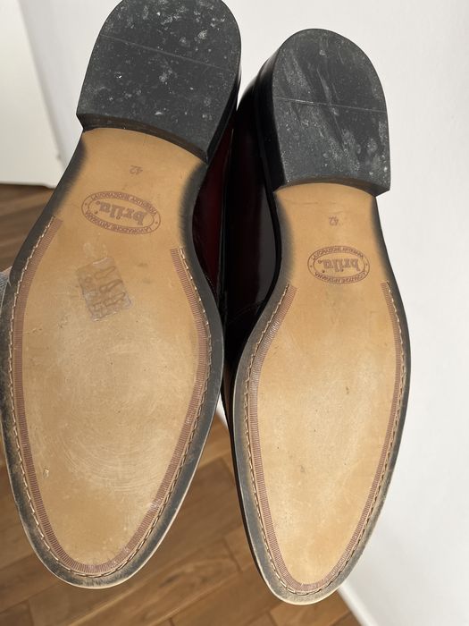 Loafers mokasyny wisniowe 43,5