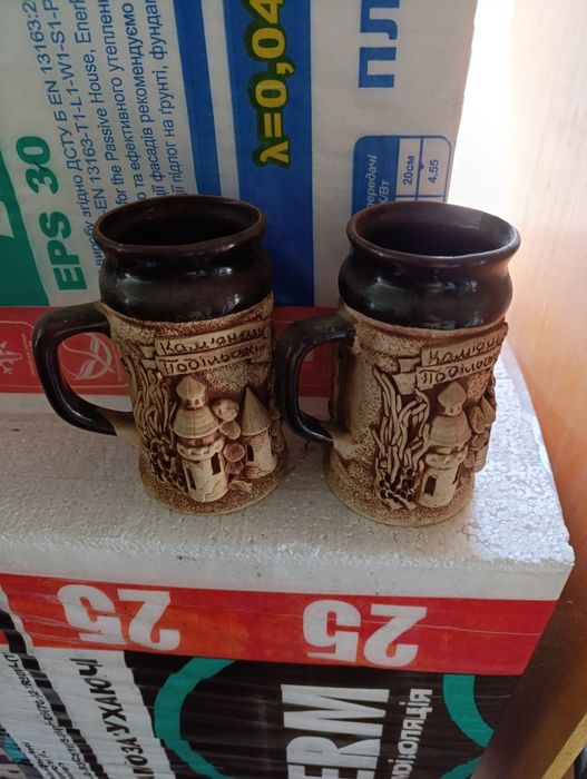 Посуд для пива, фірмовий з Кам'янець подільським.