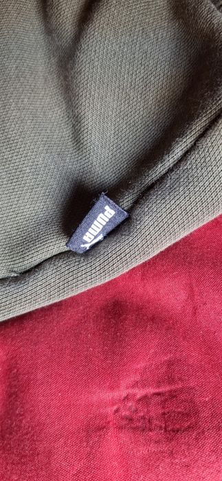 Кофта Puma темно зеленая