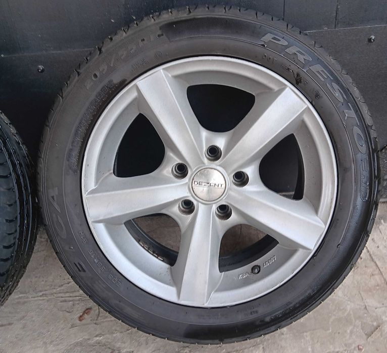 Alufelgi/ koła 16", Dezent 114,3 ET40+ opony zimowe