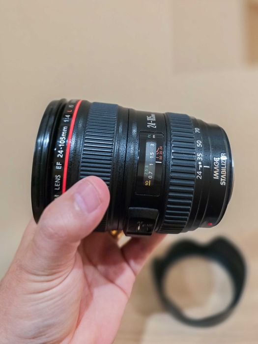 Objetiva Canon EF 24-105mm f/4L IS USM – Excelente Estado!