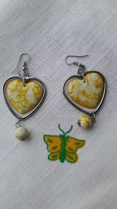 Серьги сережки цена на обе пары