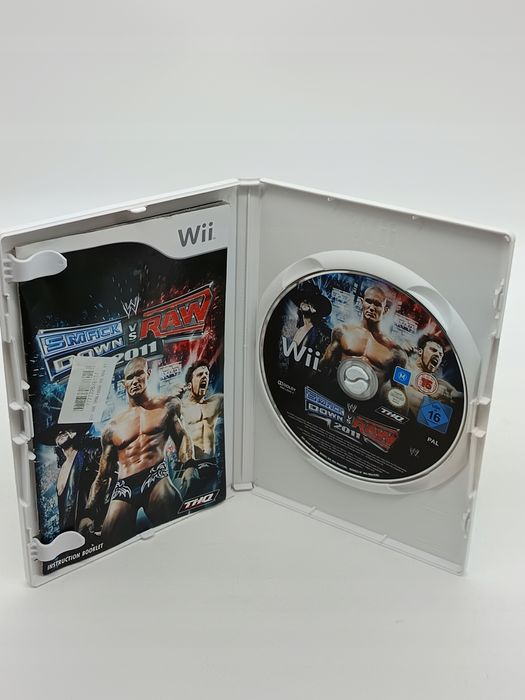 wwe smackdown vs. raw 2011 nintendo wii pudełkowa