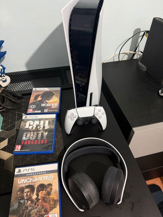 PS5 + Jogos + Pulse 3D