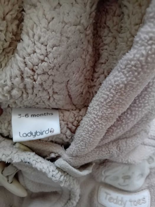 Kombinezon zimowy unisex LADY BIRD rozmiar 3-6my (62-68cm)