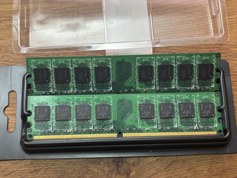 Pamięć RAM Goodram DDR2 2GB (2x1GB) 800MHz PC6400 DIMM - sprawna