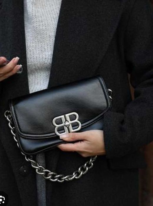 ‼️БЕЗ Передплати Сумка Balenciaga з натуральної шкіри 24см кожаная сумочка Балансиага