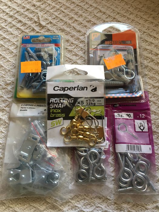 Itens diversos a 5€ cada