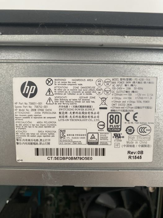 Desktop Usado i5-6500 GT1030 16Gb RAM