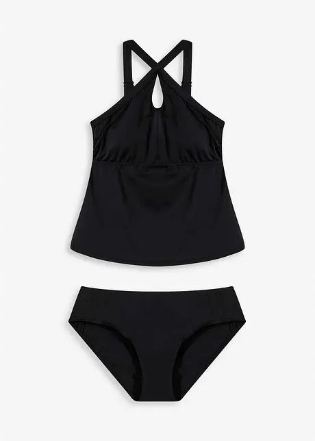 B.P.C tankini czarne modne r.42