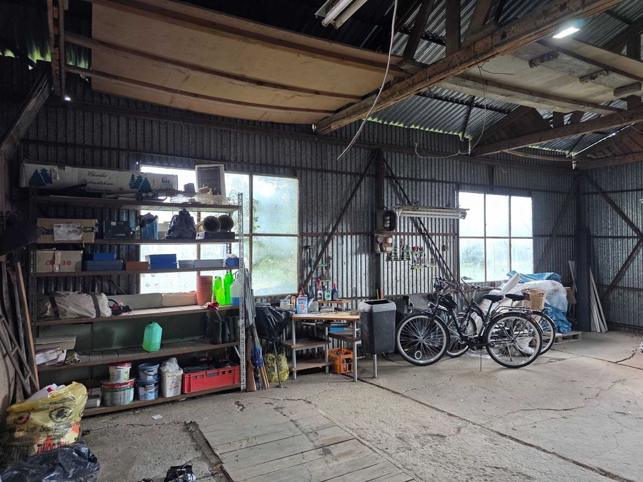 Garaż blaszany duży