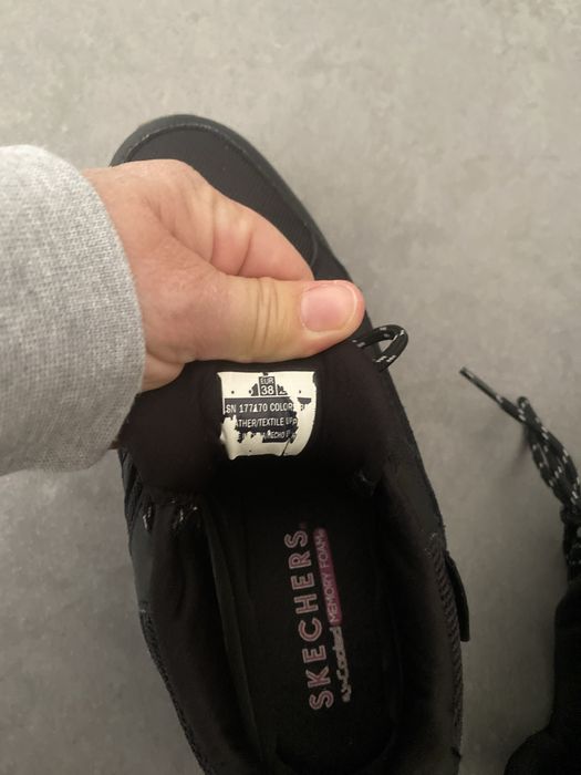 Ténis   skechers preto   , em bom estado