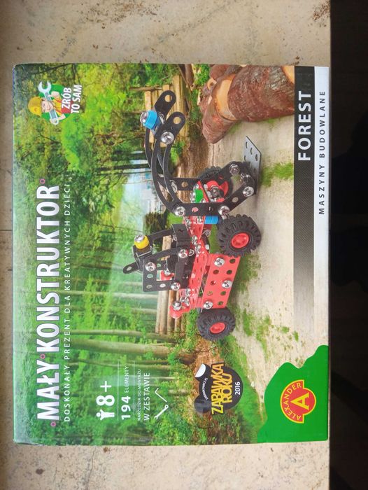 Mały konstruktor Maszyny budowlane - Forest