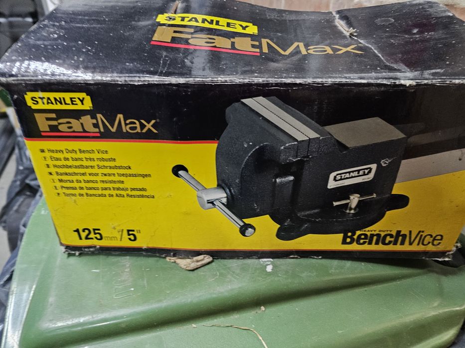 Imadło ślusarskie Stanley FatMax 125mm (5") - Heavy Duty