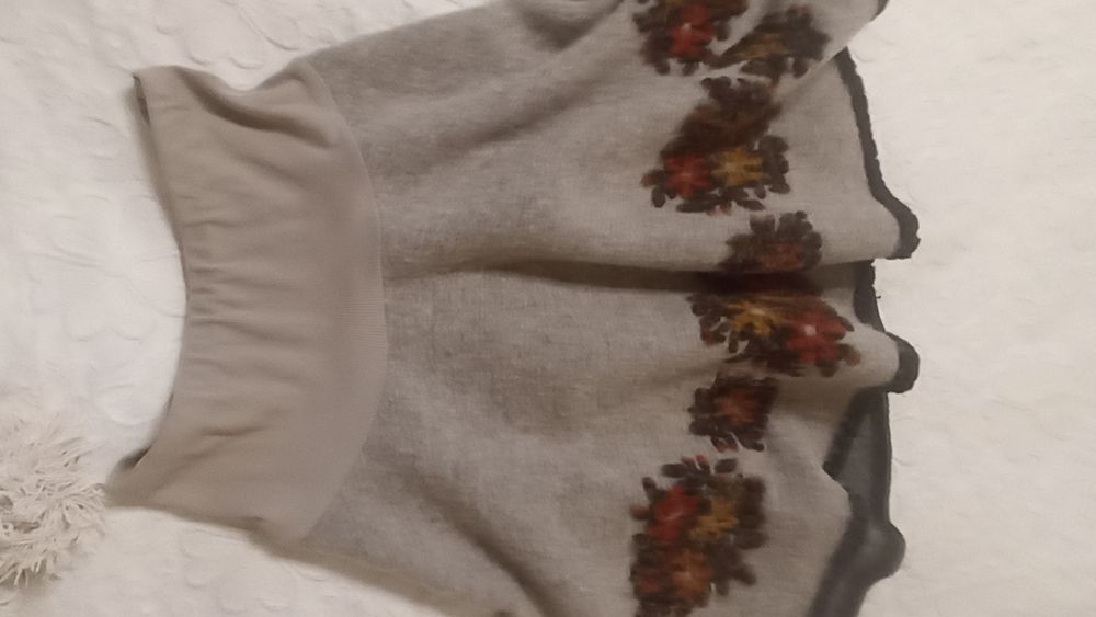 Спідниця з вовни валяної