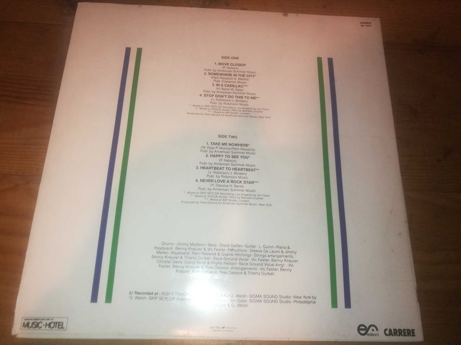 PHYLLIS NELSON (Soul-Dance) -  Move Closer LP
