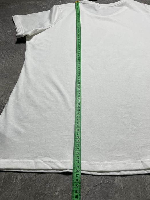 Нова! біла футболка adidas адідас жіноча базова big logo розмір 2хл