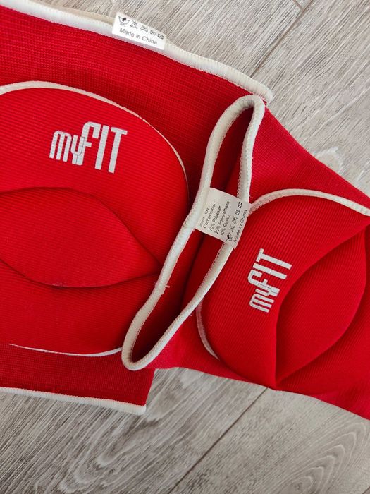 Ochraniacze kolan czerwone SR MyFit
