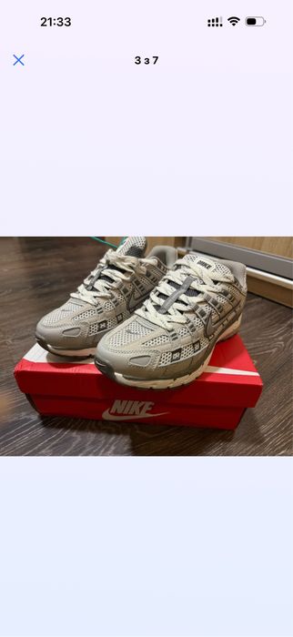 Кросівки Nike Найк P-6000, сірі унісекс
