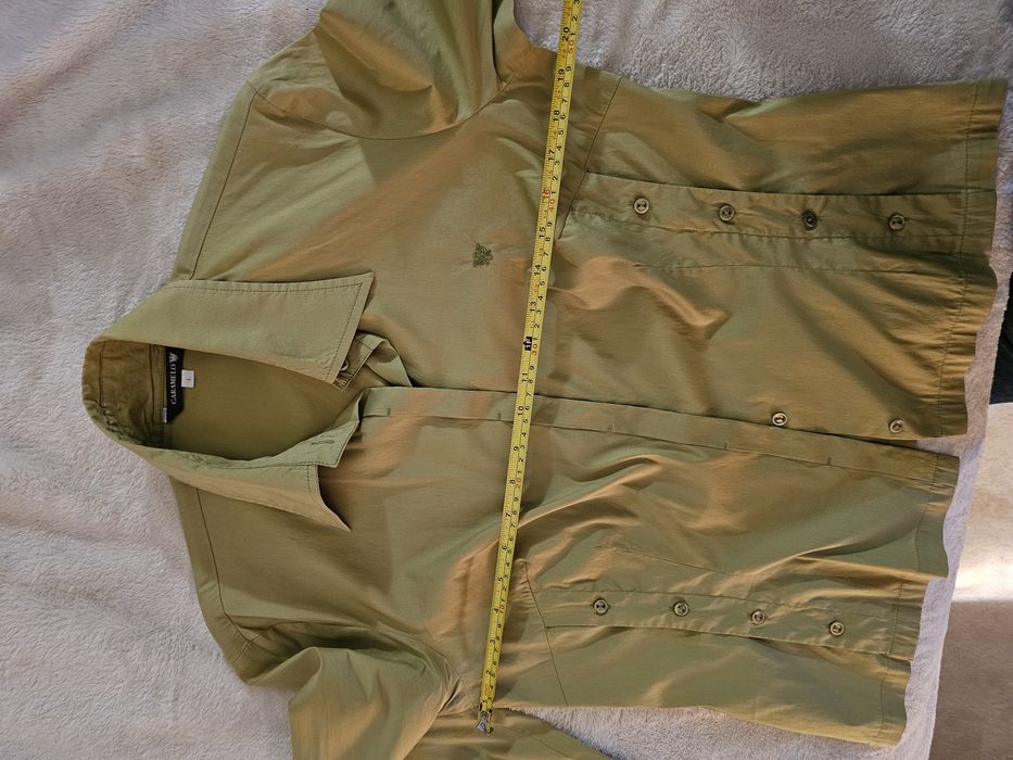 Camisa cintada manga comprida