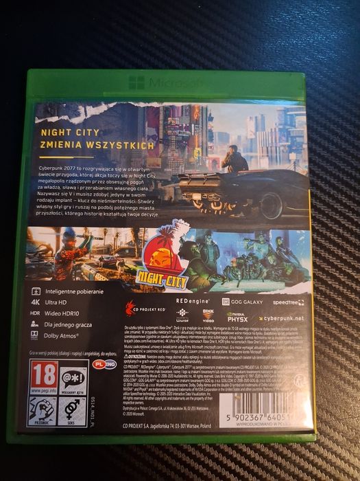 Cyberpunk 2077 na Xbox one