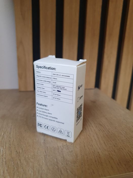 Sensor de porta/janela Wifi